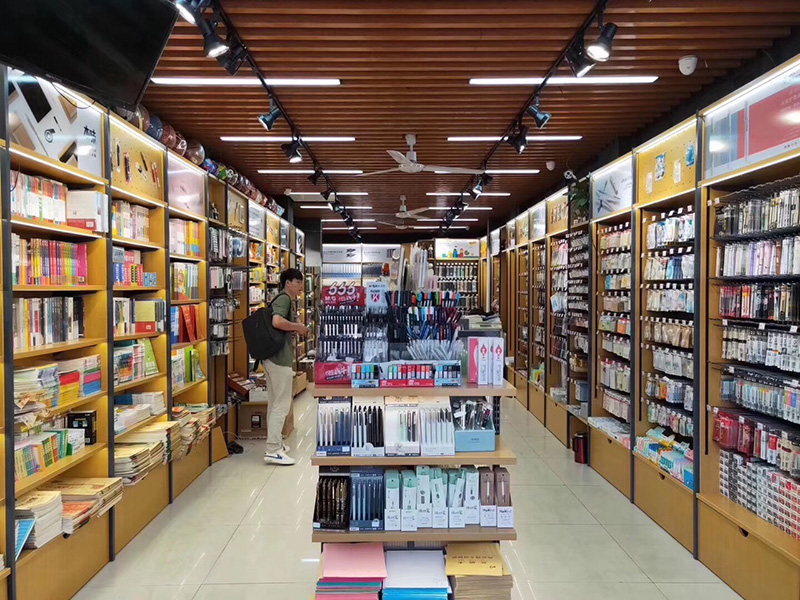 文具店貨架,定制文體店展示架,文體店陳列架定制,廣州大唐貨架,大唐展示貨架