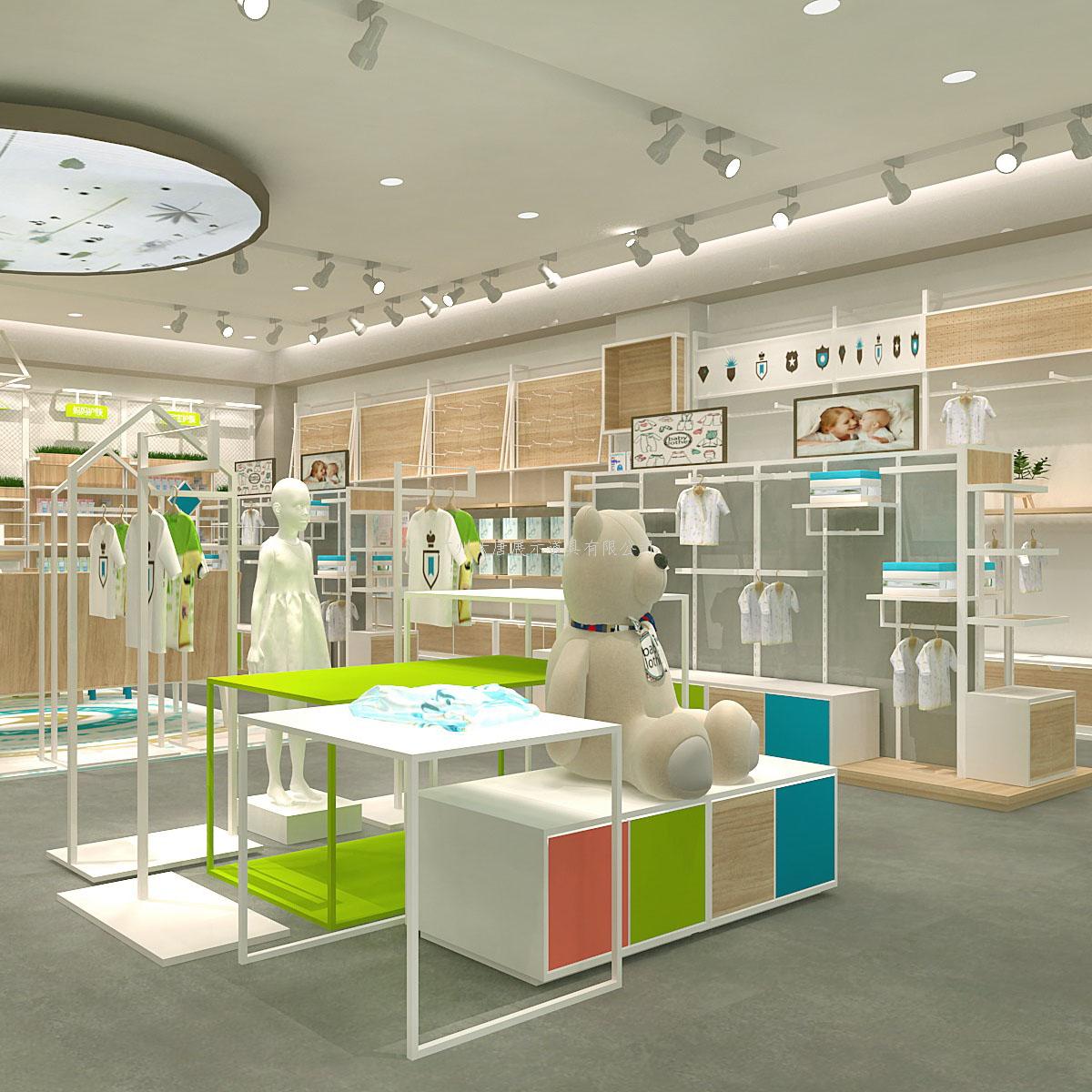 母嬰店貨架嬰兒用品展示架