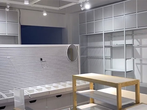 廣州大唐貨架廠A區(qū)展廳NOME名創(chuàng)系列