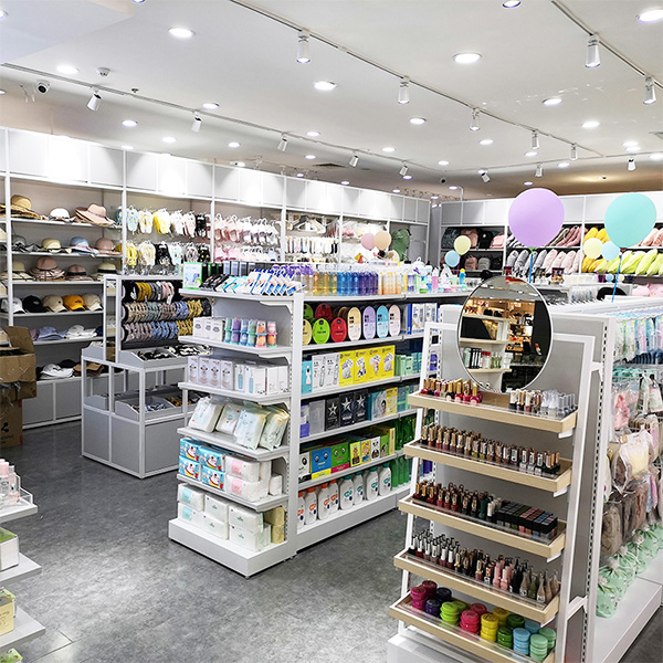 nome北歐風貨架，名創優品貨架定制