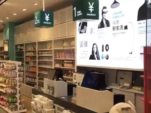 精品店貨架視頻案例